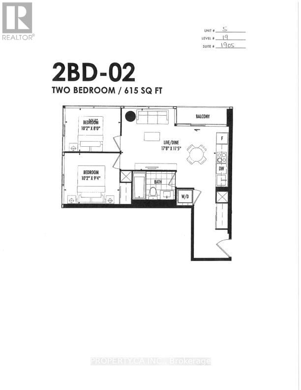 1905 - 158 FRONT STREET E, Toronto, Ontario