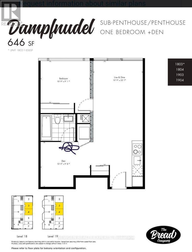 1903 - 195 Mccaul Street, Toronto, Ontario  M5T 1W6 - Photo 3 - C12668196