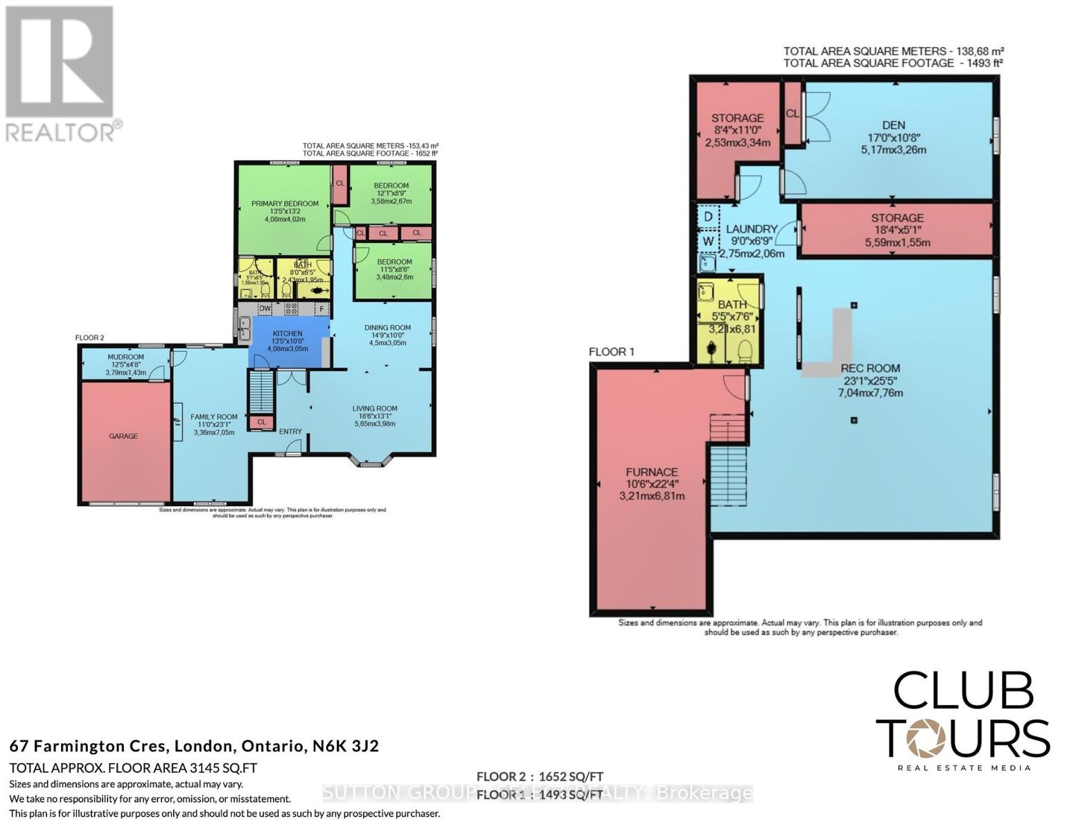 67 Farmington Crescent, London South, Ontario  N6K 3J2 - Photo 50 - X12665216