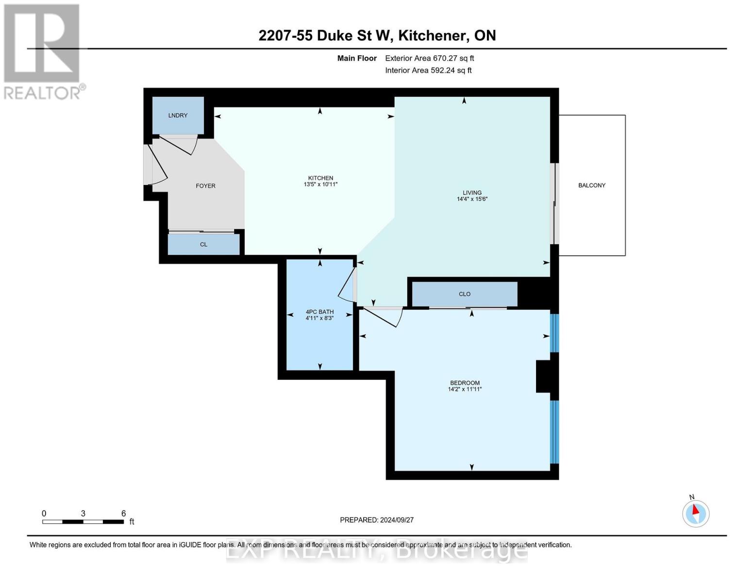 2207 - 55 Duke Street W, Waterloo, Ontario  N2H 0C9 - Photo 28 - X12668704