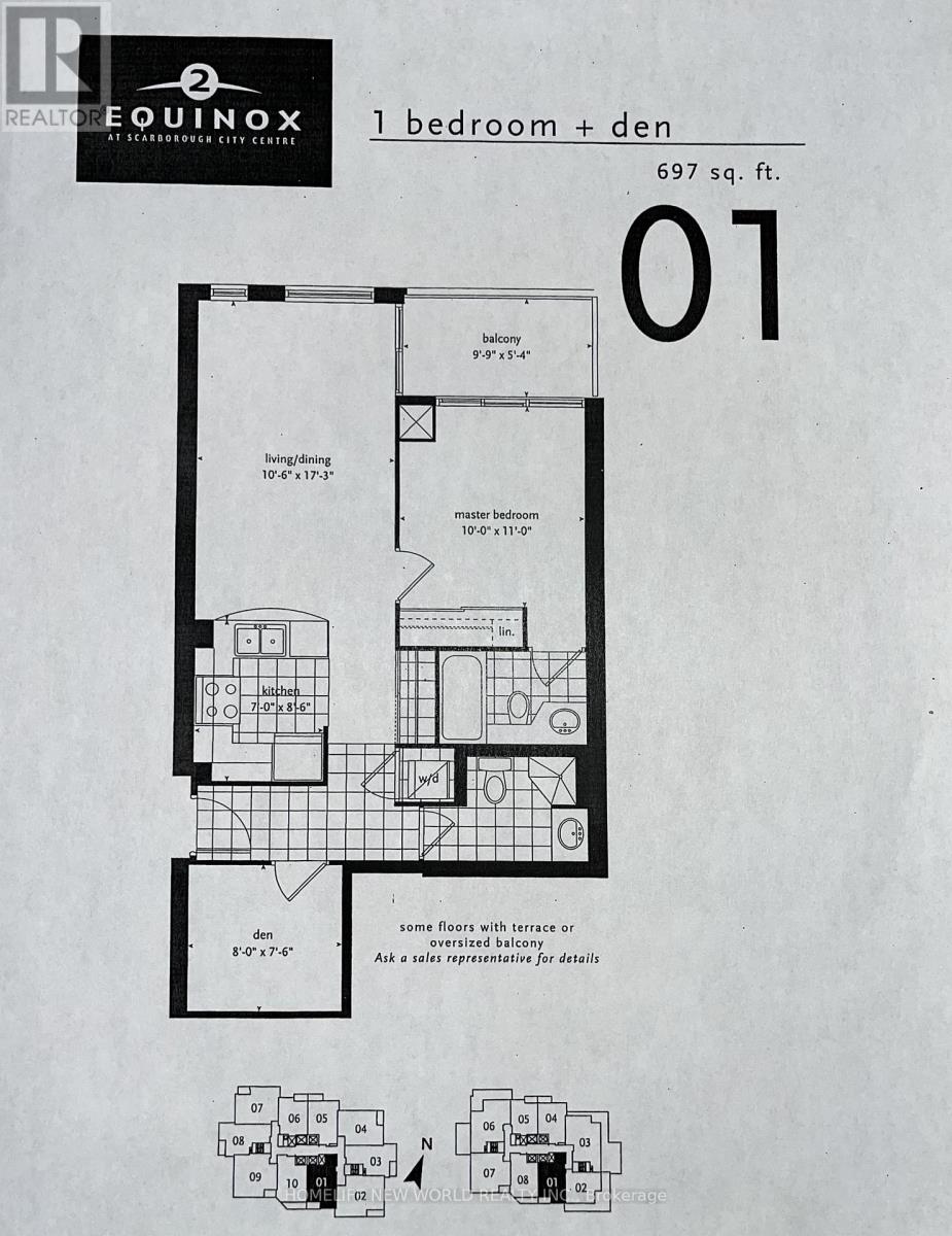 1501 - 50 Brian Harrison Way, Toronto, Ontario  M1P 5J4 - Photo 4 - E12668792