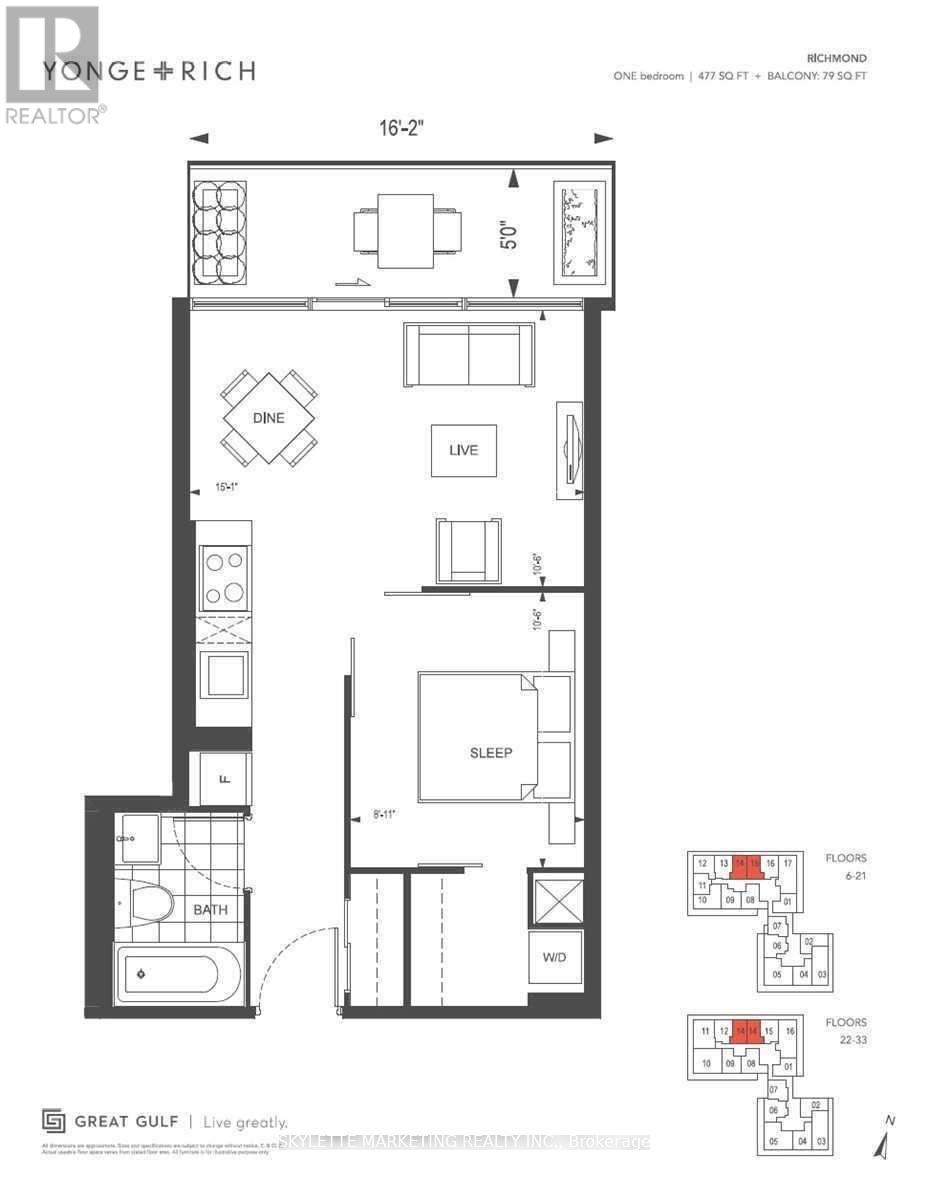 2314 - 25 Richmond Street E, Toronto, Ontario  M5C 0A6 - Photo 6 - C12670514