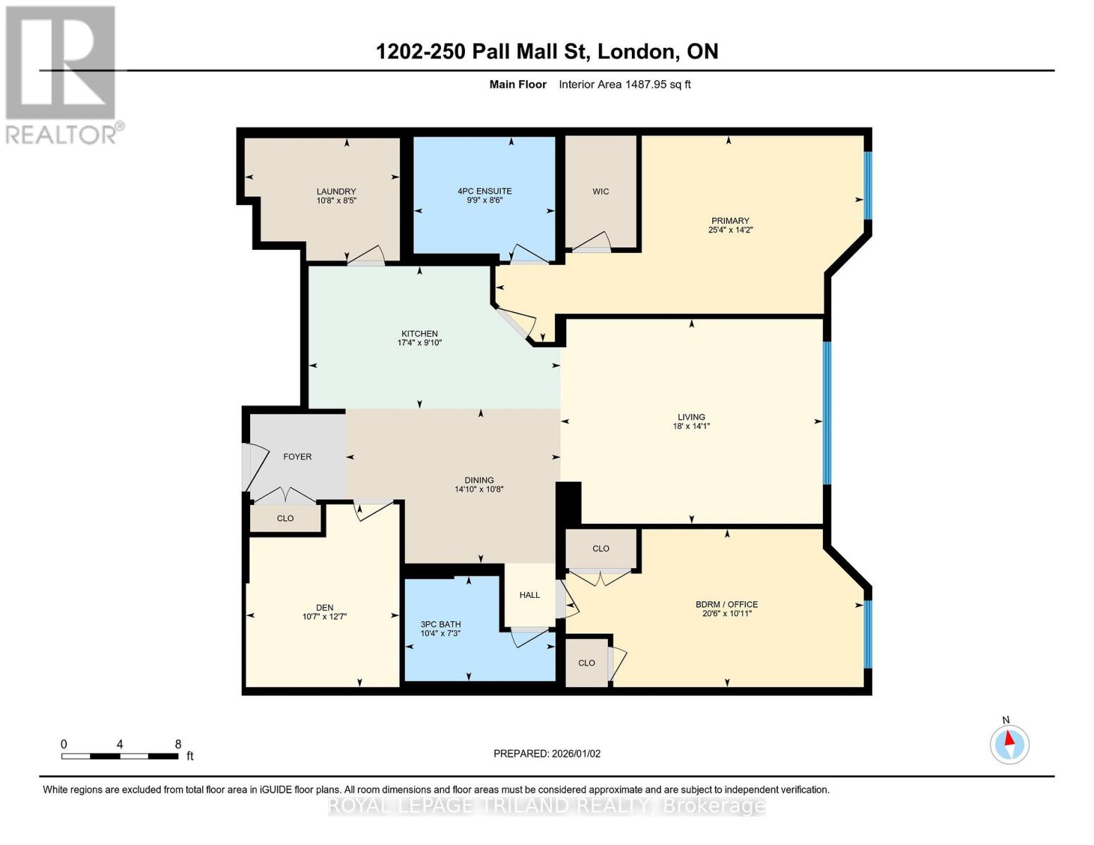 1202 - 250 Pall Mall Street, London East, Ontario  N6A 6K3 - Photo 42 - X12670870