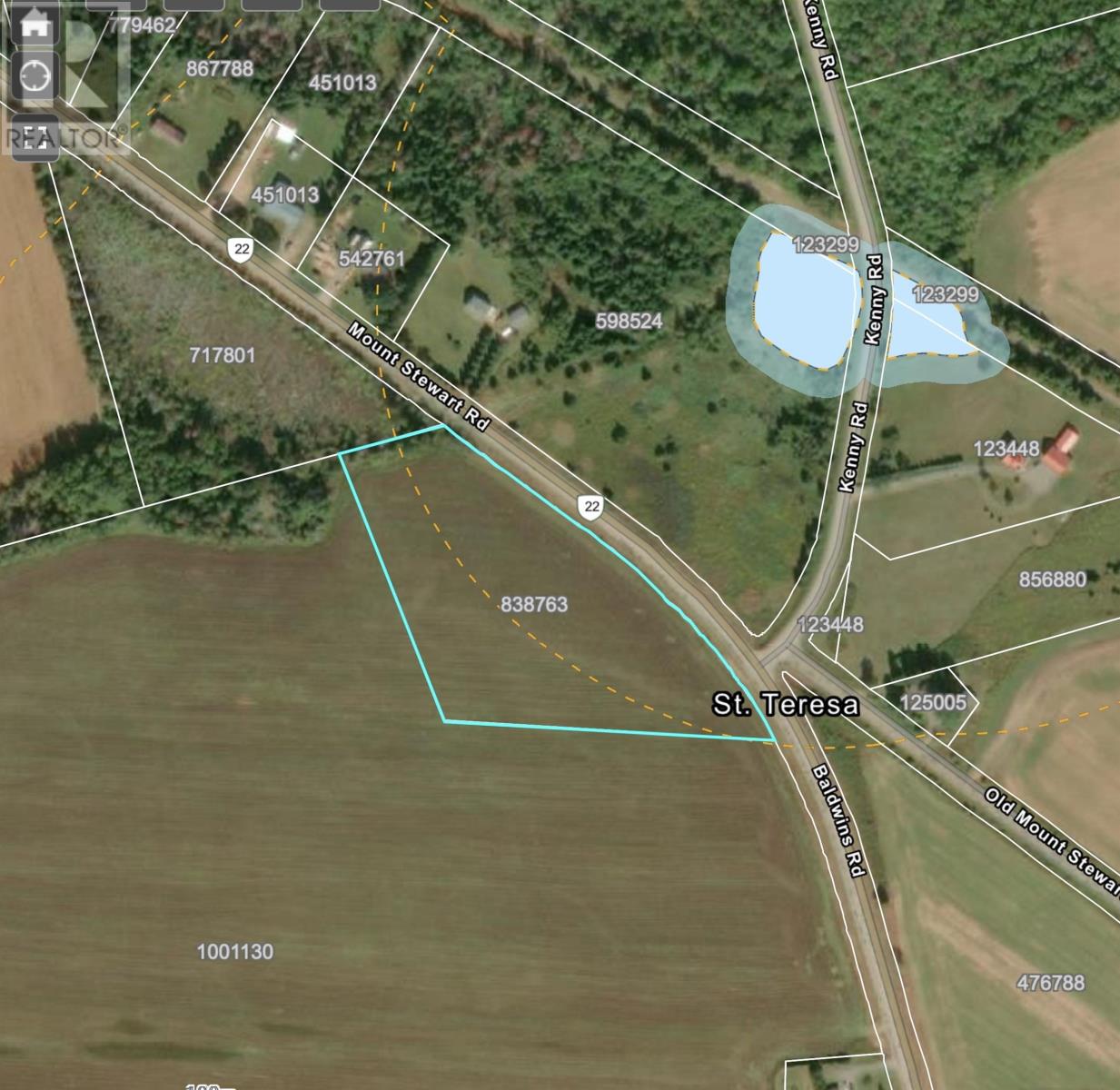 Lot Mount Stewart Road, Route 22, St. Teresa, Prince Edward Island  C0A 1T0 - Photo 1 - 202600323