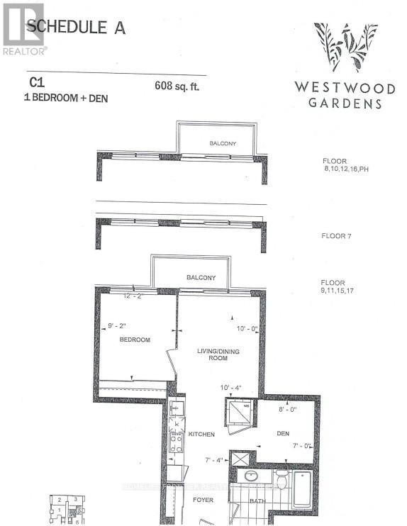 805w - 3 Rosewater Street, Richmond Hill, Ontario  L4C 0T4 - Photo 2 - N12671880