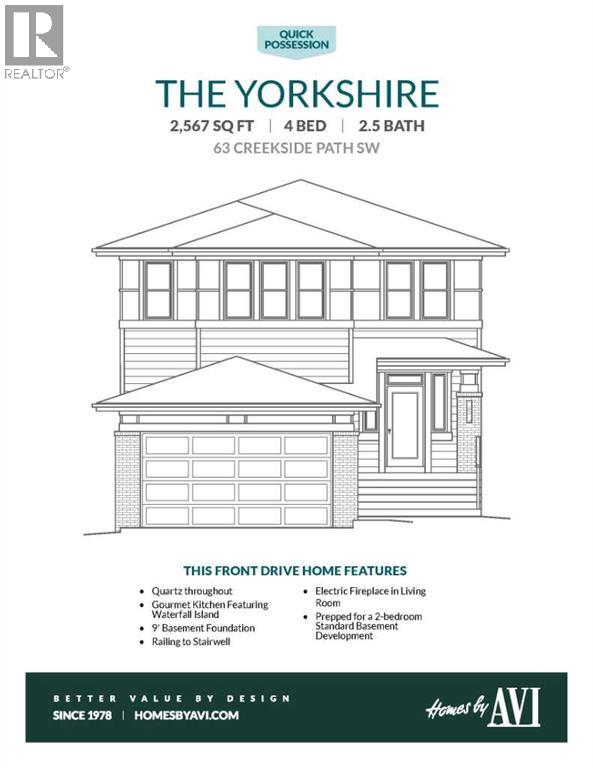 63 Creekside Path Sw, Calgary, Alberta  T2X 5V9 - Photo 20 - A2270443