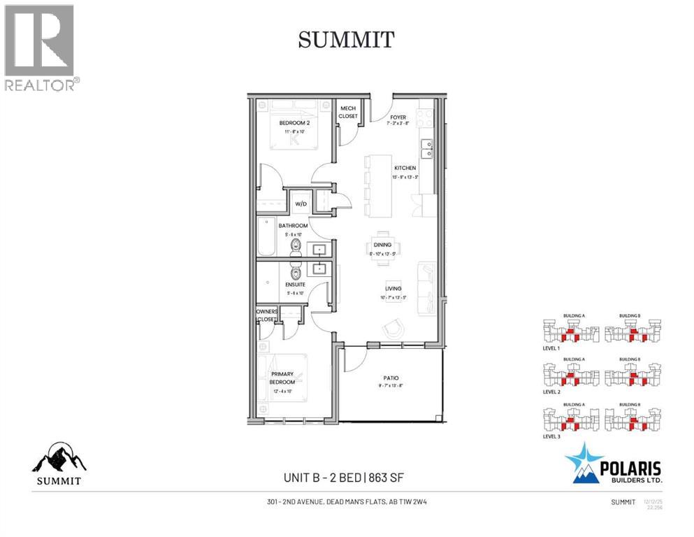1105, 301 2nd Avenue, Dead Man's Flats, Alberta  T1W 2W4 - Photo 10 - A2274058