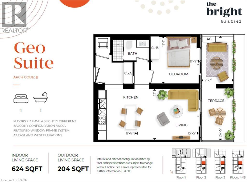 741 King Street W Unit# 1108, Kitchener, Ontario  N2G 0E9 - Photo 16 - 40796659