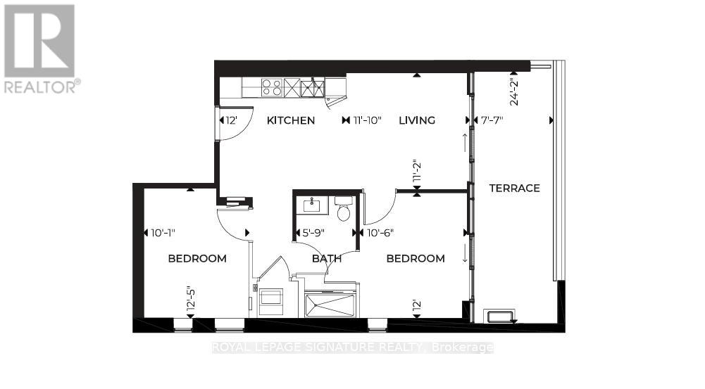 1301 - 741 King Street W, Kitchener, Ontario  N2G 1E5 - Photo 18 - X12673726