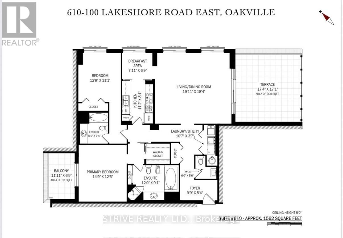 610 - 100 Lakeshore Road E, Oakville, Ontario  L6J 6M9 - Photo 37 - W12674854