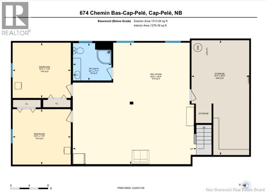 674 Chemin Bas Cap-Pelé, Cap-Pelé, New Brunswick  E4N 1J5 - Photo 29 - NB131836