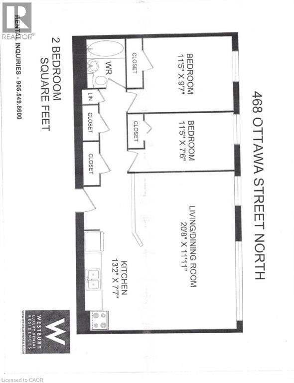 468 Ottawa Street N Unit# 219b, Hamilton, Ontario  L8H 4A6 - Photo 2 - 40796981