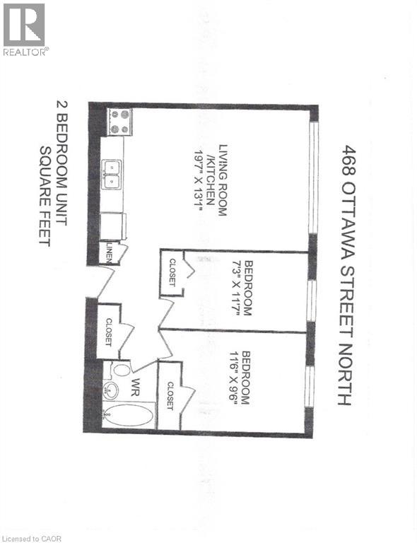 468 Ottawa Street N Unit# 432d, Hamilton, Ontario  L8H 4A6 - Photo 3 - 40796980