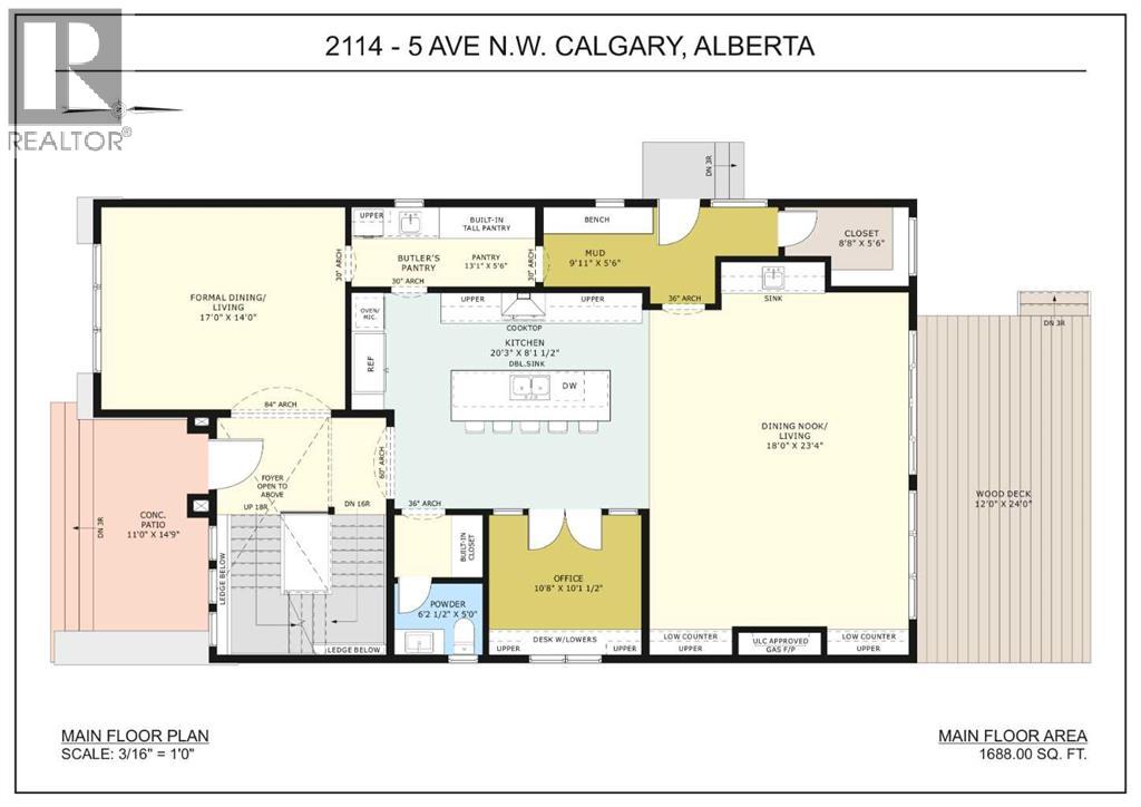 2114 5 Avenue Nw, Calgary, Alberta  T2N 0S5 - Photo 4 - A2272205