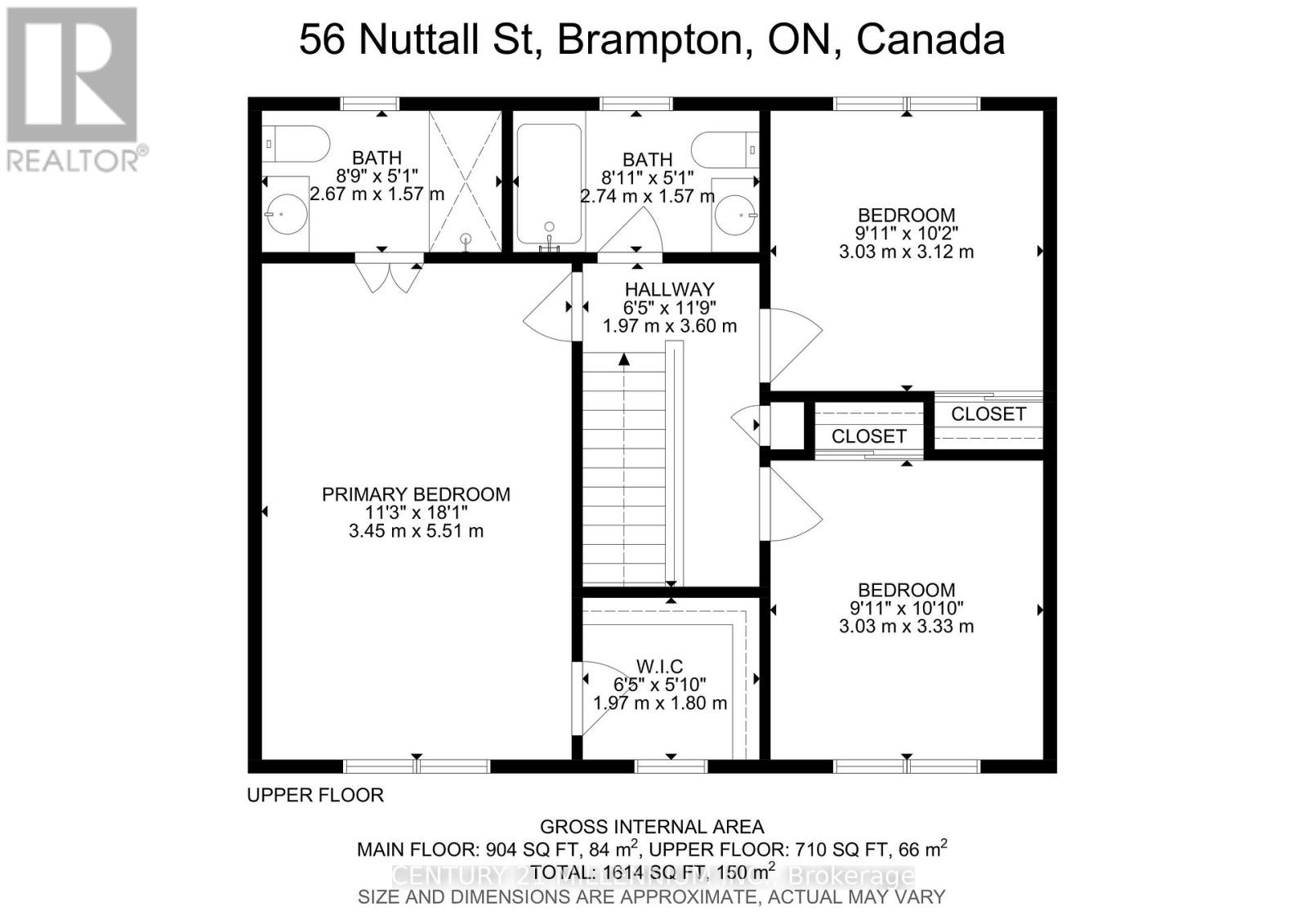 56 Nuttall Street, Brampton, Ontario  L6S 4V4 - Photo 47 - W12409288