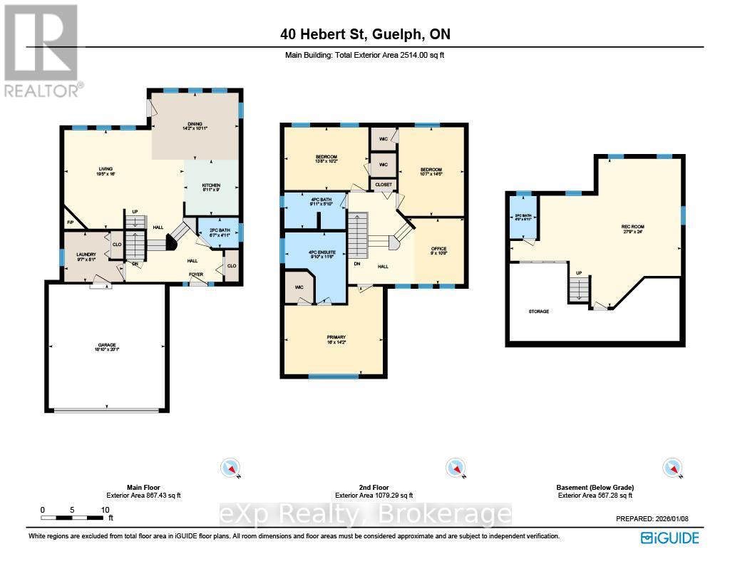 40 Hebert Street, Guelph, Ontario  N1E 0B7 - Photo 36 - X12680434