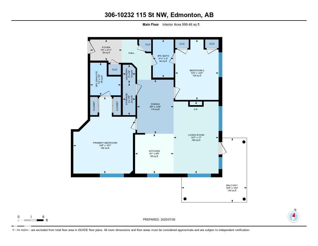 #306 10232 115 St Nw, Edmonton, Alberta  T5K 1T8 - Photo 40 - E4446760