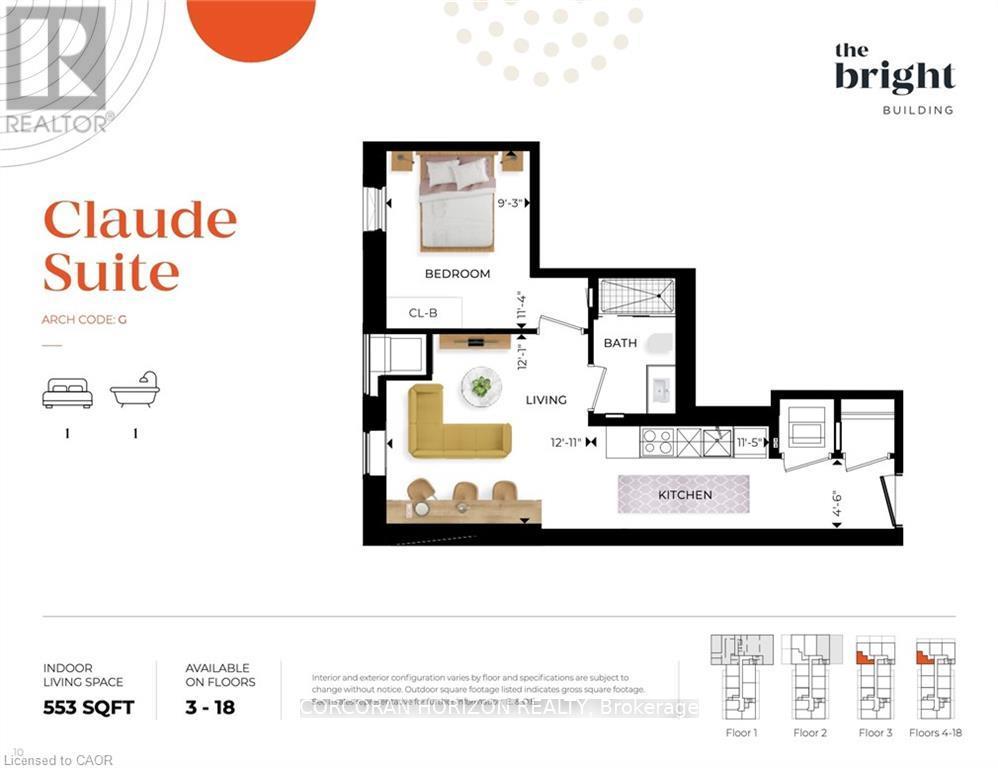 1704 - 741 King Street, Kitchener, Ontario  N2G 1E5 - Photo 21 - X12681544