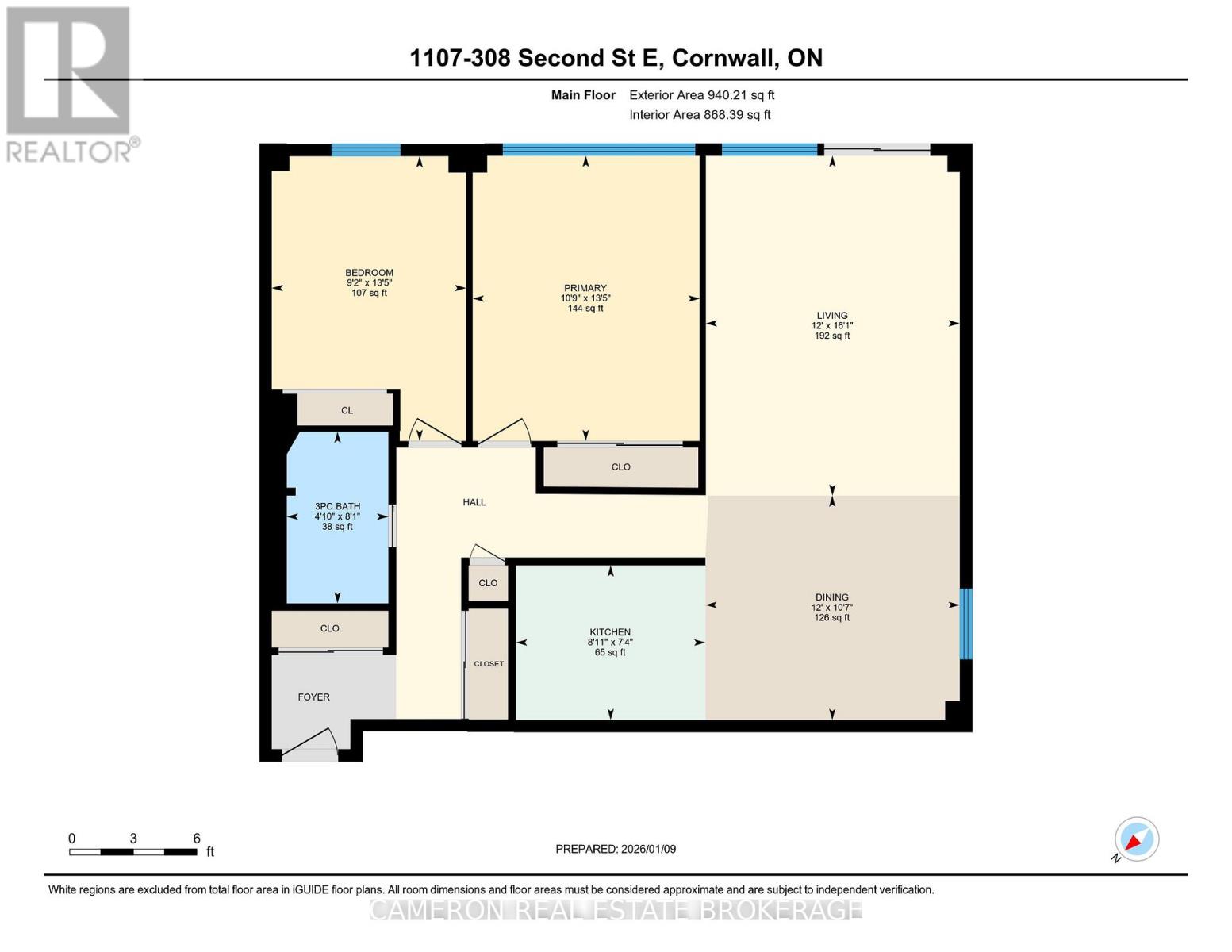 1107 - 308 Second Street E, Cornwall, Ontario  K6H 1Z1 - Photo 40 - X12681790