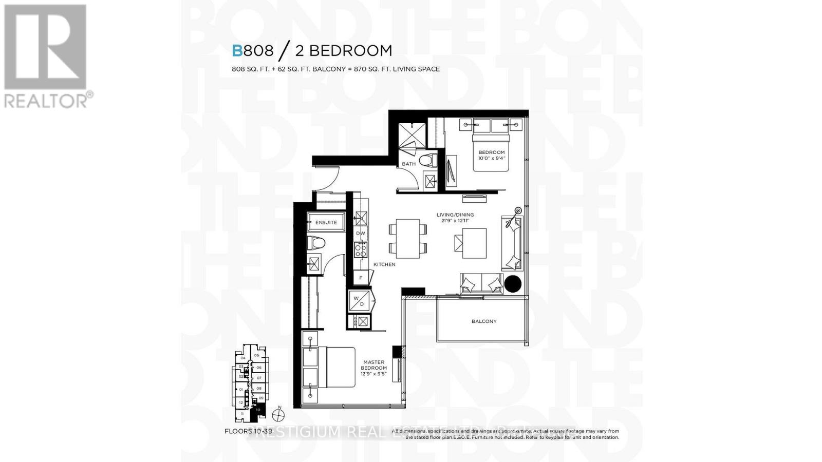 1910 - 290 Adelaide Street W, Toronto, Ontario  M5V 0P3 - Photo 21 - C12653430