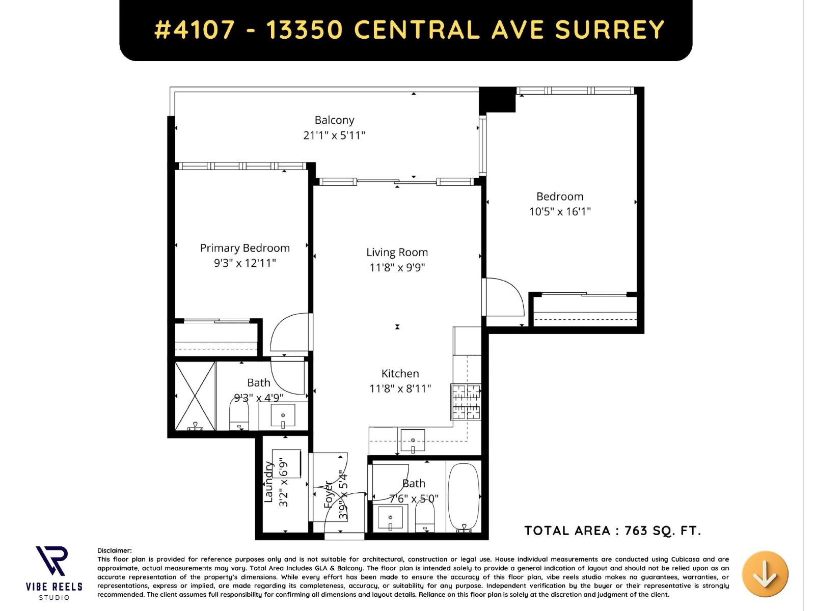 4107 13350 Central Avenue, Surrey, British Columbia  V3T 0S1 - Photo 24 - R3077333