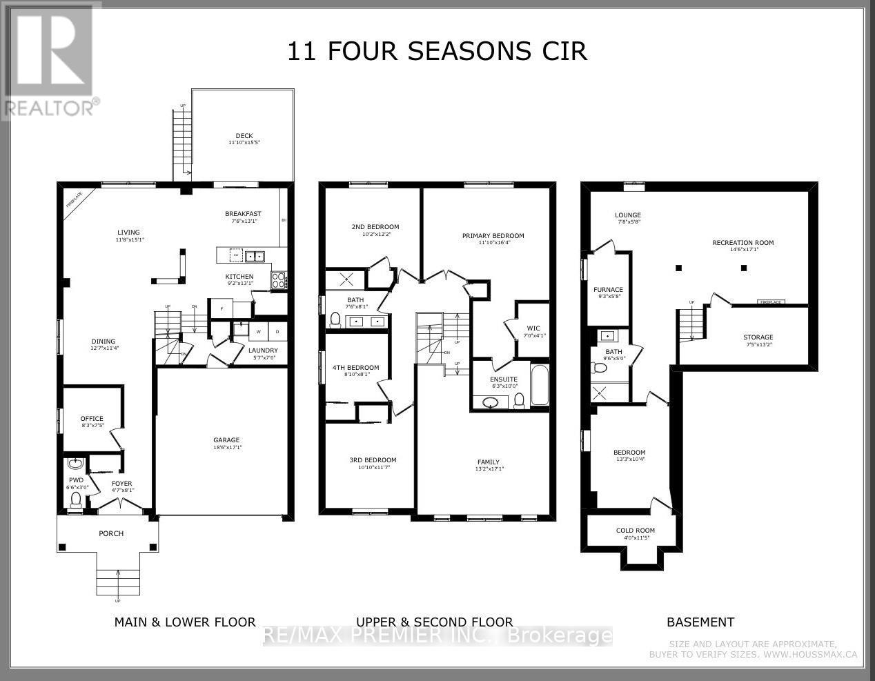 11 Four Seasons Circle, Brampton, Ontario  L7A 2A8 - Photo 16 - W12657800