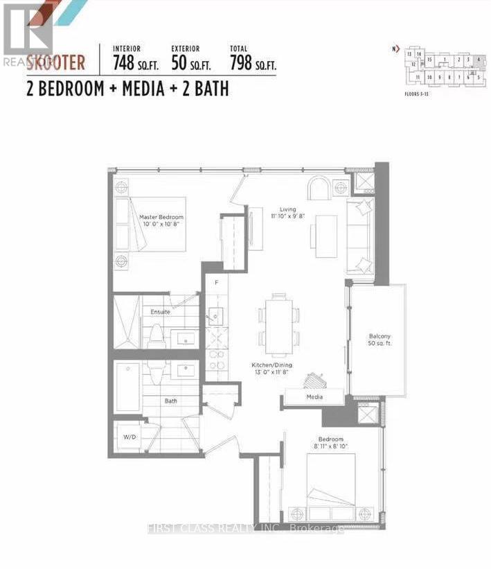 1104 - 10 De Boers Drive, Toronto, Ontario  M3J 0L6 - Photo 1 - W12683478