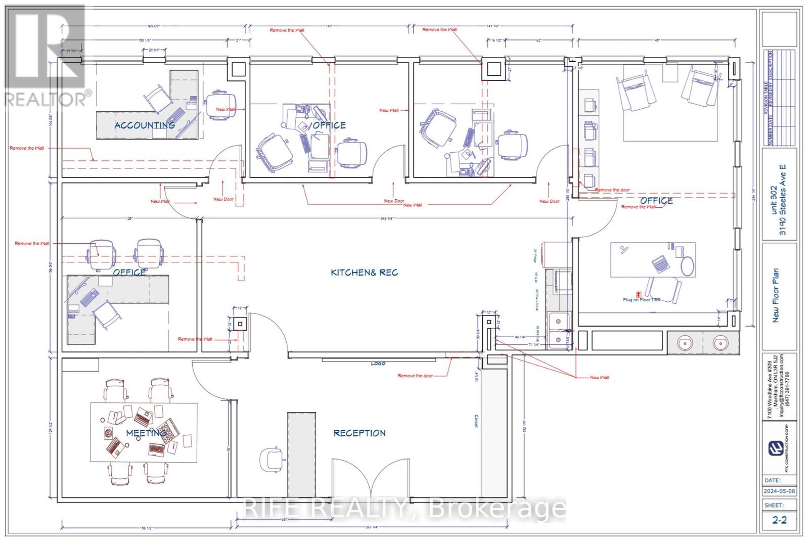 302 - 3190 Steeles Avenue E, Markham (Milliken Mills West), Ontario  L3R 1G9 - Photo 3 - N12684066