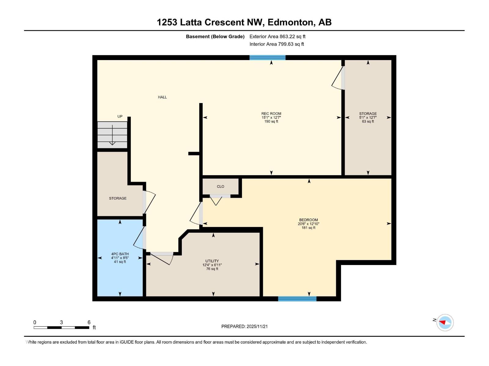 1253 Latta Cr Nw, Edmonton, Alberta  T6R 3P6 - Photo 69 - E4466375