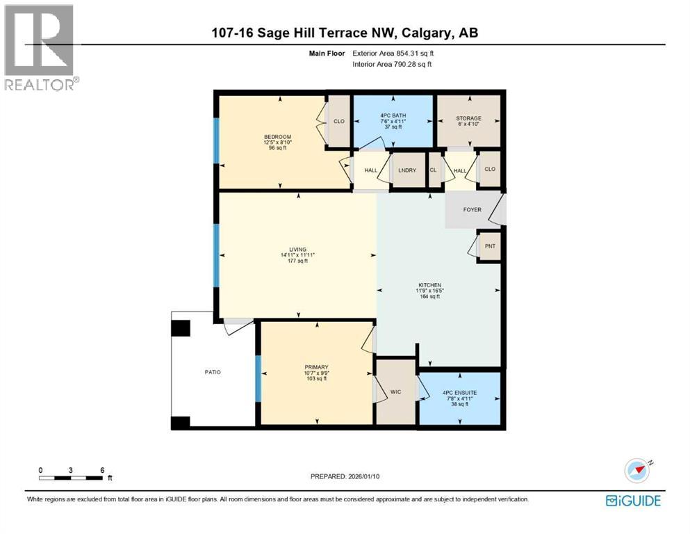 107, 16 Sage Hill Terrace Nw, Calgary, Alberta  T3R 0W7 - Photo 26 - A2278117