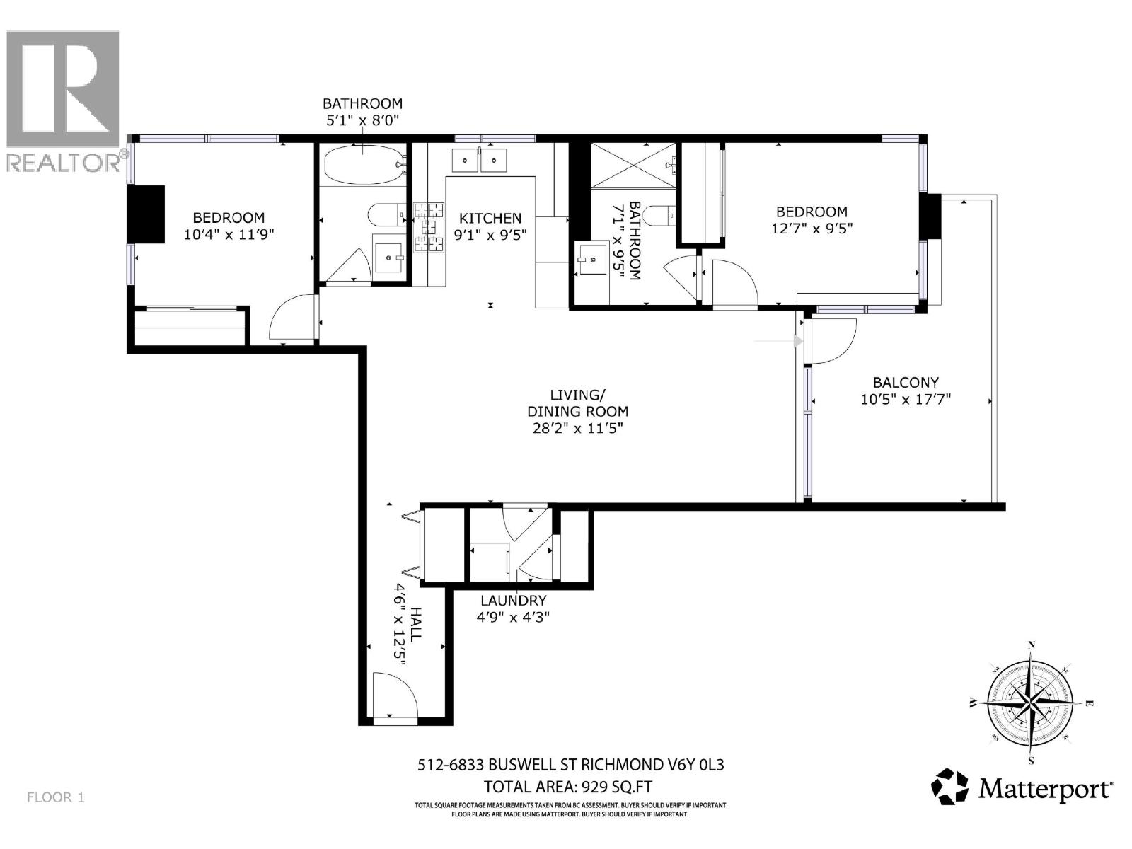 512 6833 BUSWELL STREET, Richmond, British Columbia