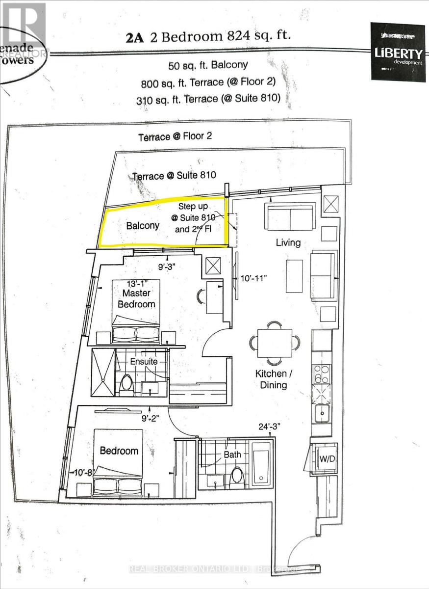 1902a - 30 Upper Mall Way, Vaughan (Brownridge), Ontario  L4J 0L7 - Photo 23 - N12684620