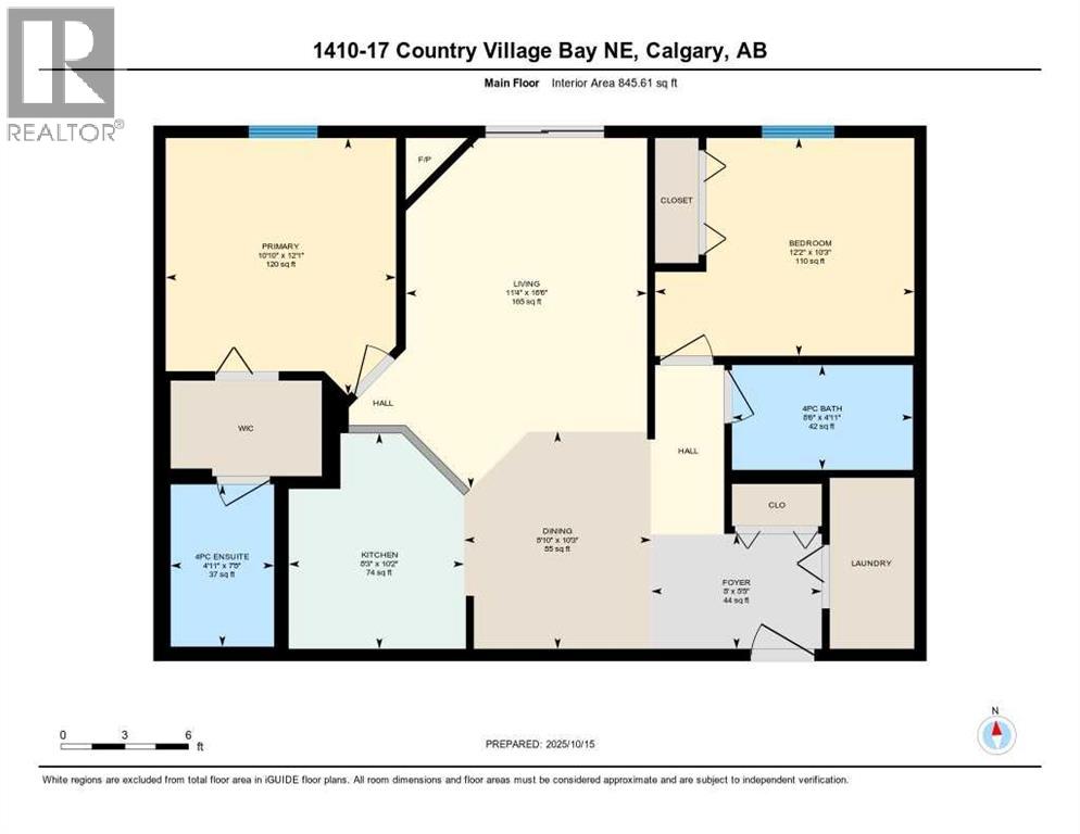 1410, 17 Country Village Bay Ne, Calgary, Alberta  T3K 5J8 - Photo 31 - A2264609
