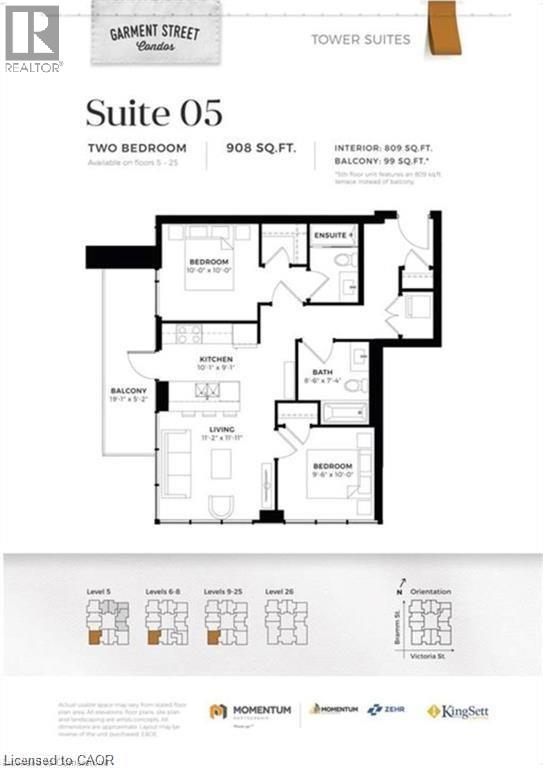 108 Garment Street Unit# 605, Kitchener, Ontario  N2G 0E2 - Photo 39 - 40797671