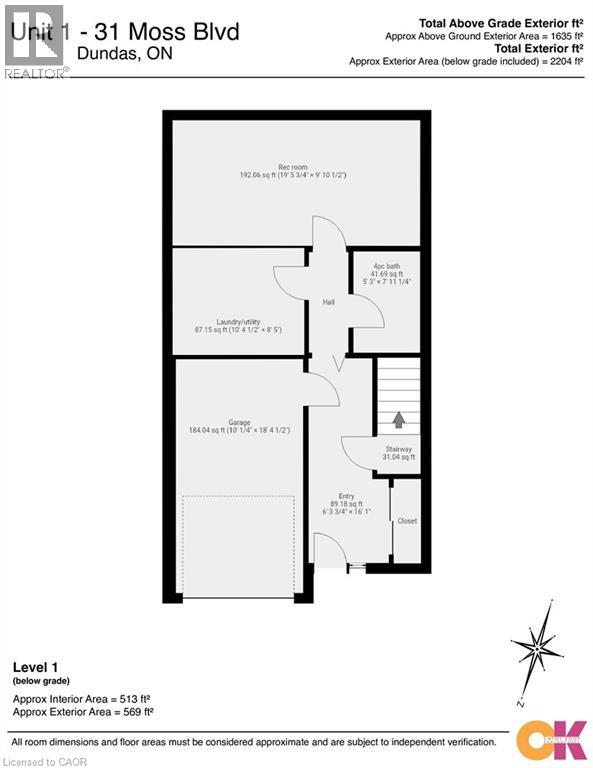 31 Moss Boulevard Unit# 1, Dundas, Ontario  L9H 7A6 - Photo 24 - 40797282