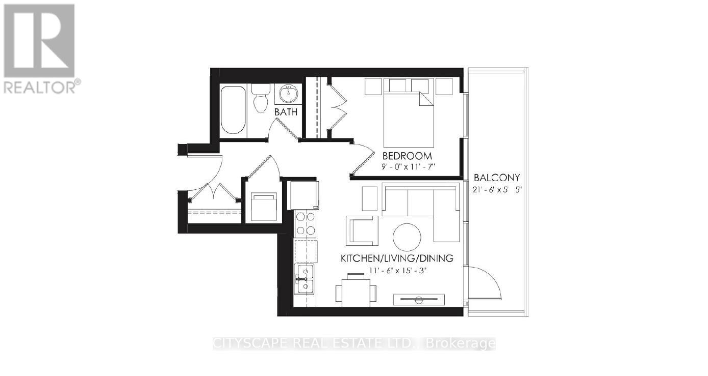 804 - 60 Charles Street, Kitchener, Ontario  N2G 0C9 - Photo 2 - X12685810