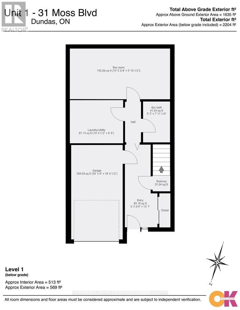 1 - 31 Moss Boulevard, Hamilton, Ontario  L9H 7A6 - Photo 24 - X12685828