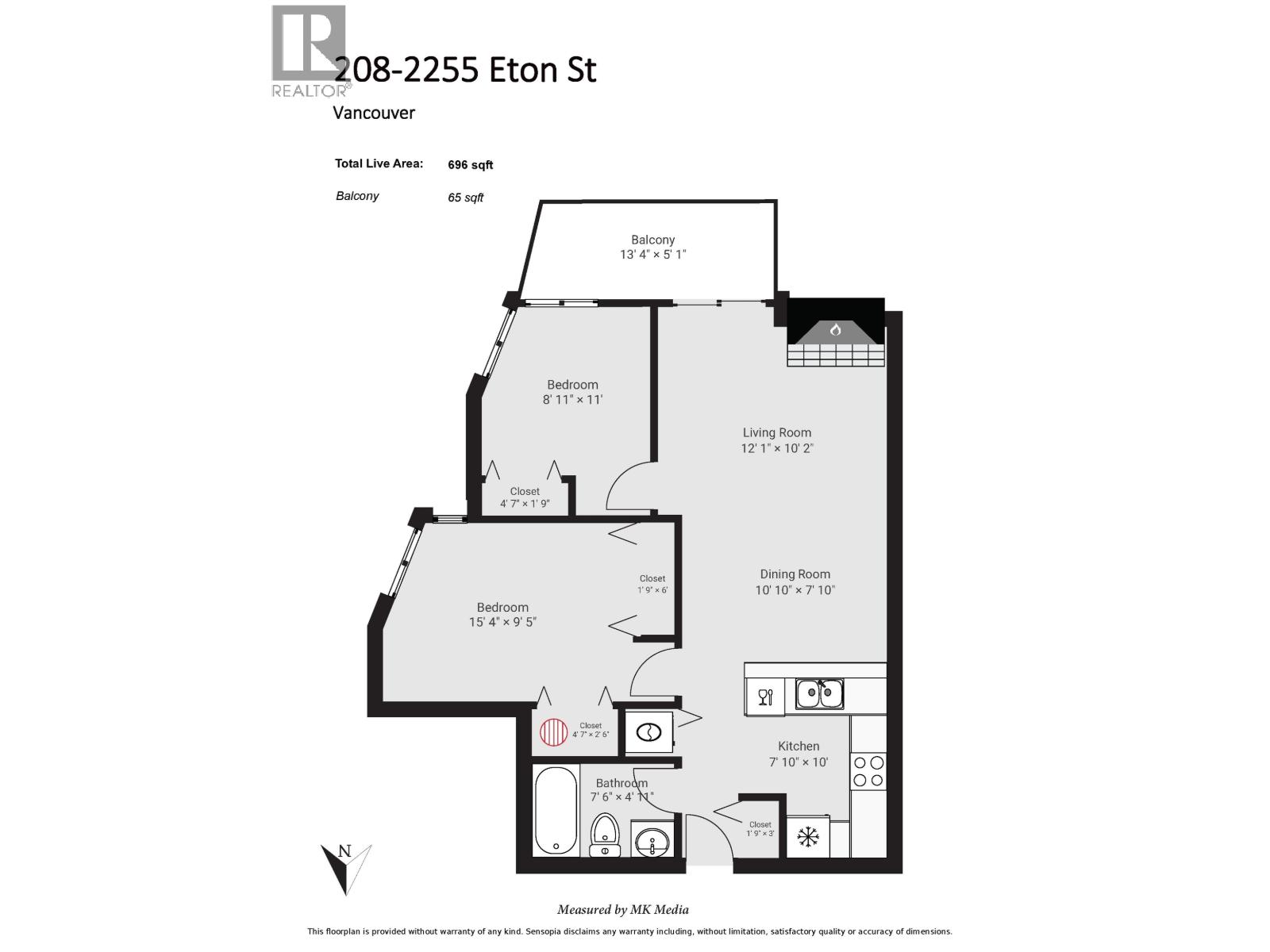 208 2255 Eton Street, Vancouver, British Columbia  V5L 1C9 - Photo 32 - R3077756