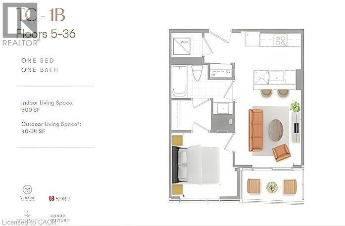 25 Wellington Street S Unit# 2902, Kitchener, Ontario  N2G 0G5 - Photo 2 - 40793796