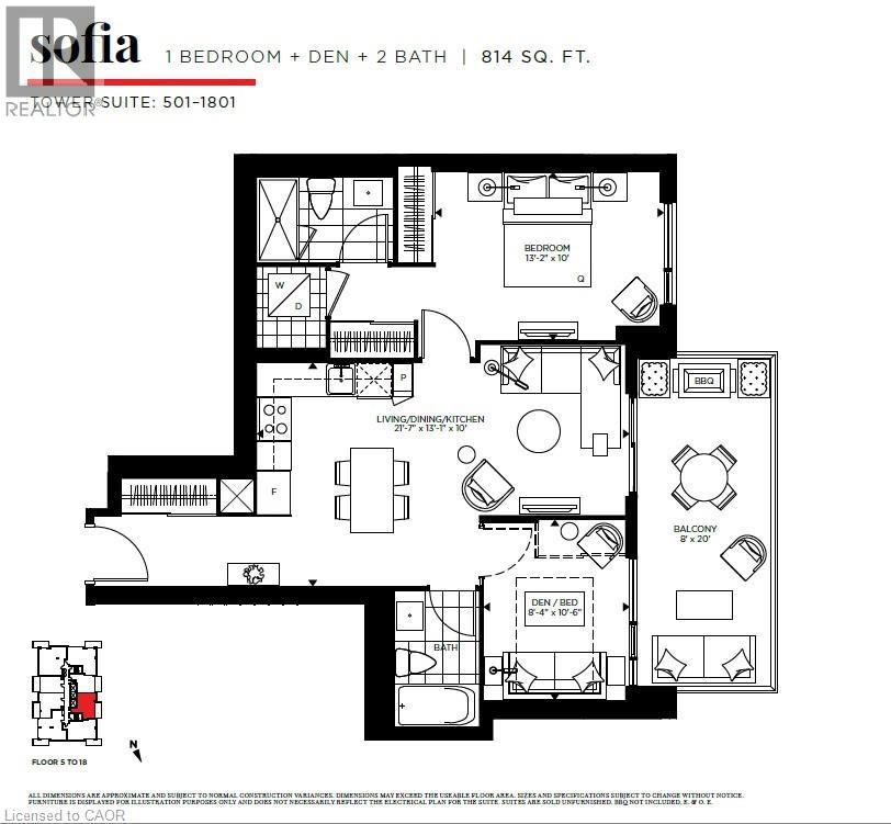 2007 James Street Unit# 1301, Burlington, Ontario  L7R 0G7 - Photo 48 - 40797941