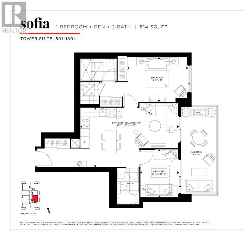 1301 - 2007 James Street, Burlington, Ontario  L7R 0G7 - Photo 48 - W12688594