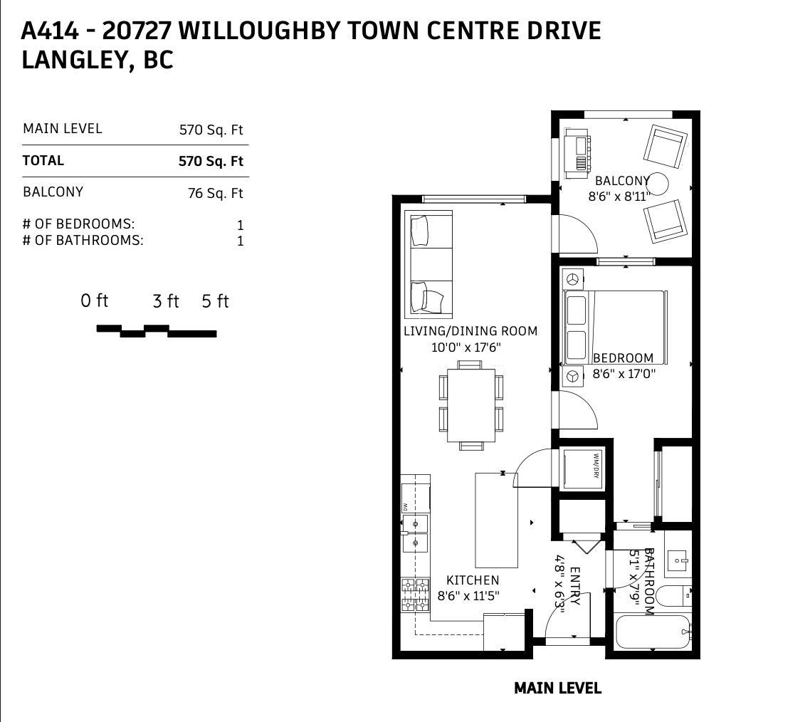 A414 20727 Willoughby Town Centre Drive, Langley, British Columbia  V2Y 3N1 - Photo 21 - R3078493