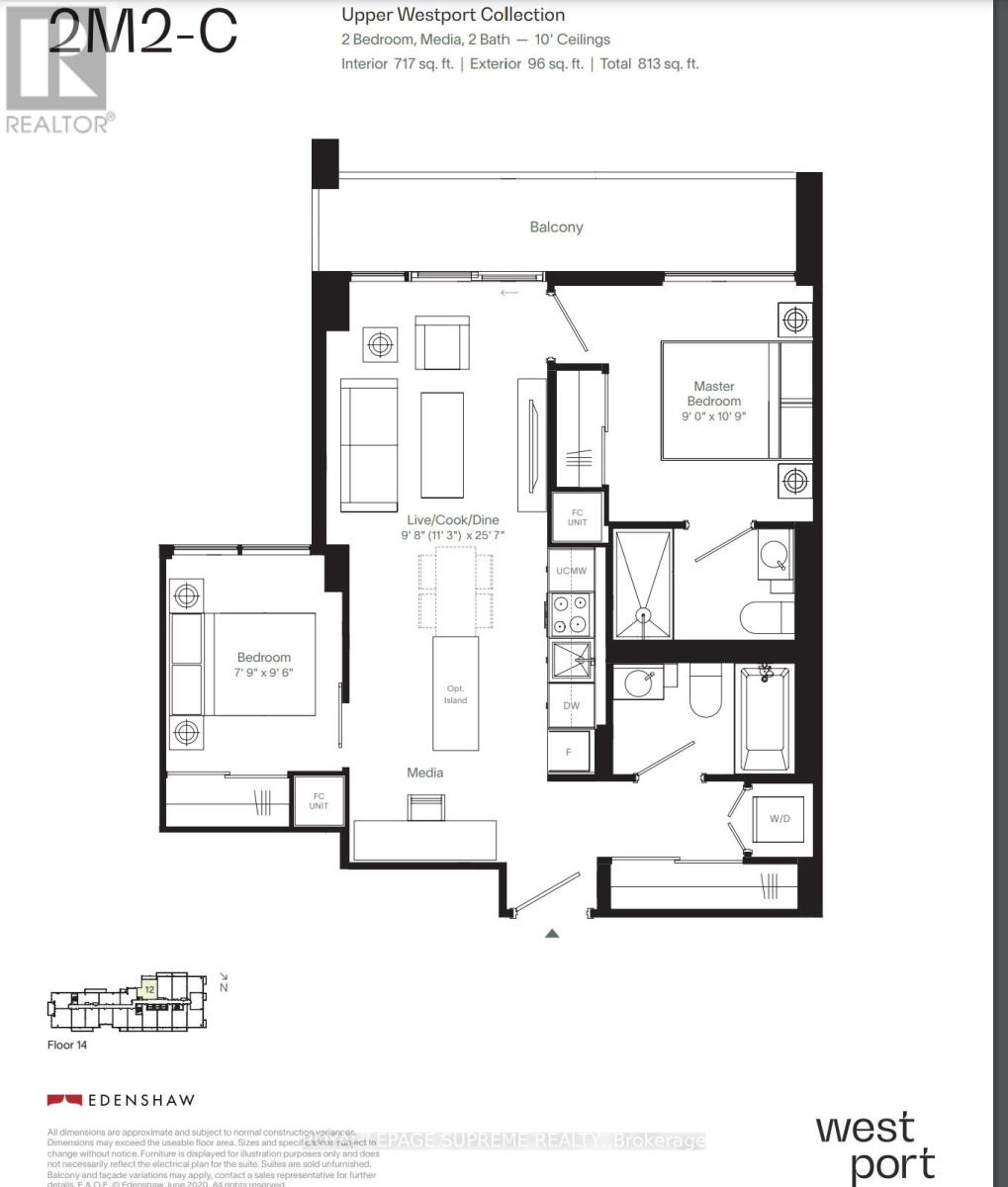 1212 - 28 Ann Street, Mississauga, Ontario  L5G 0E1 - Photo 24 - W12683604