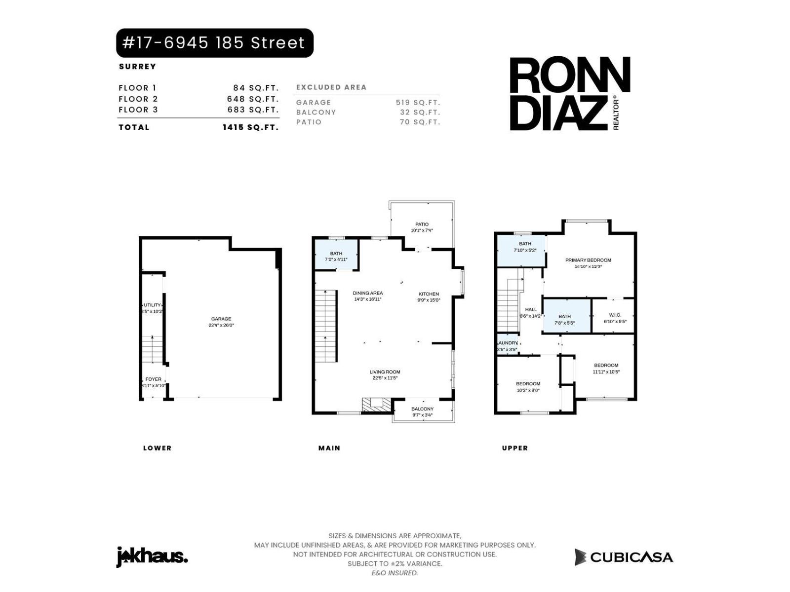 17 6945 185 Street, Surrey, British Columbia  V4N 6N4 - Photo 38 - R3078647