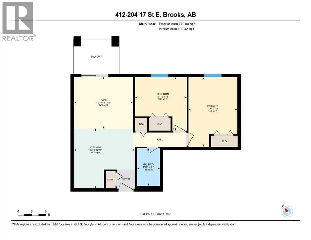 412, 204 17 Street E, Brooks, Alberta  T1R 1R1 - Photo 23 - A2278197