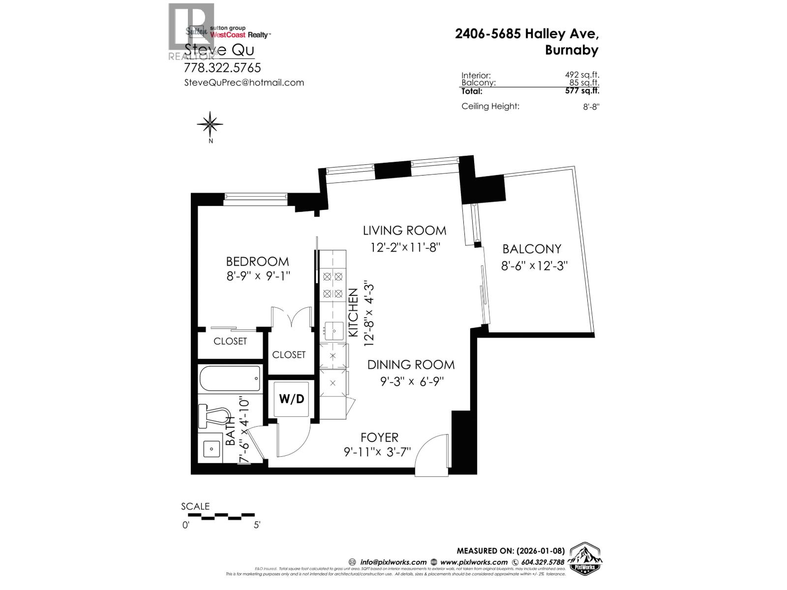 2406 5685 Halley Avenue, Burnaby, British Columbia  V5H 0L9 - Photo 33 - R3078165