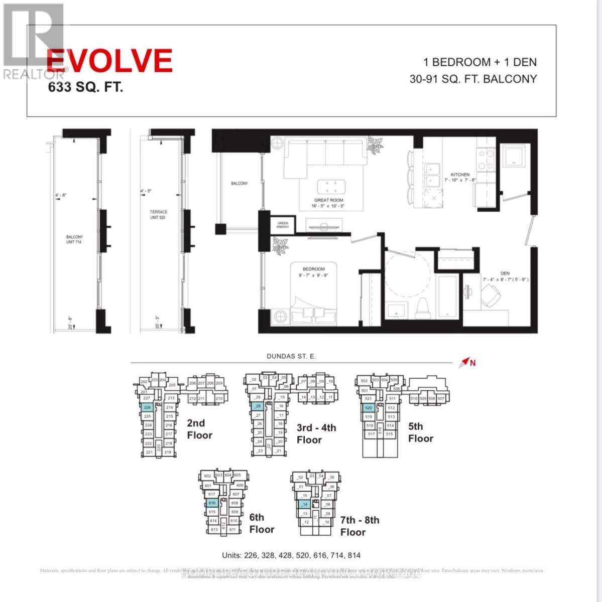 520 - 470 Dundas Street E, Hamilton (Waterdown), Ontario  L0R 2H4 - Photo 9 - X12689564