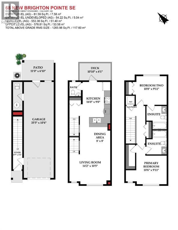 68 New Brighton Point Se, Calgary, Alberta  T2Z 1B8 - Photo 32 - A2273084