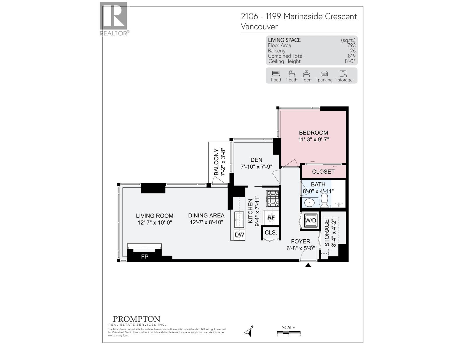 Listing Picture 29 of 32 : 2106 1199 MARINASIDE CRESCENT, Vancouver / 溫哥華 - 魯藝地產 Yvonne Lu Group - MLS Medallion Club Member