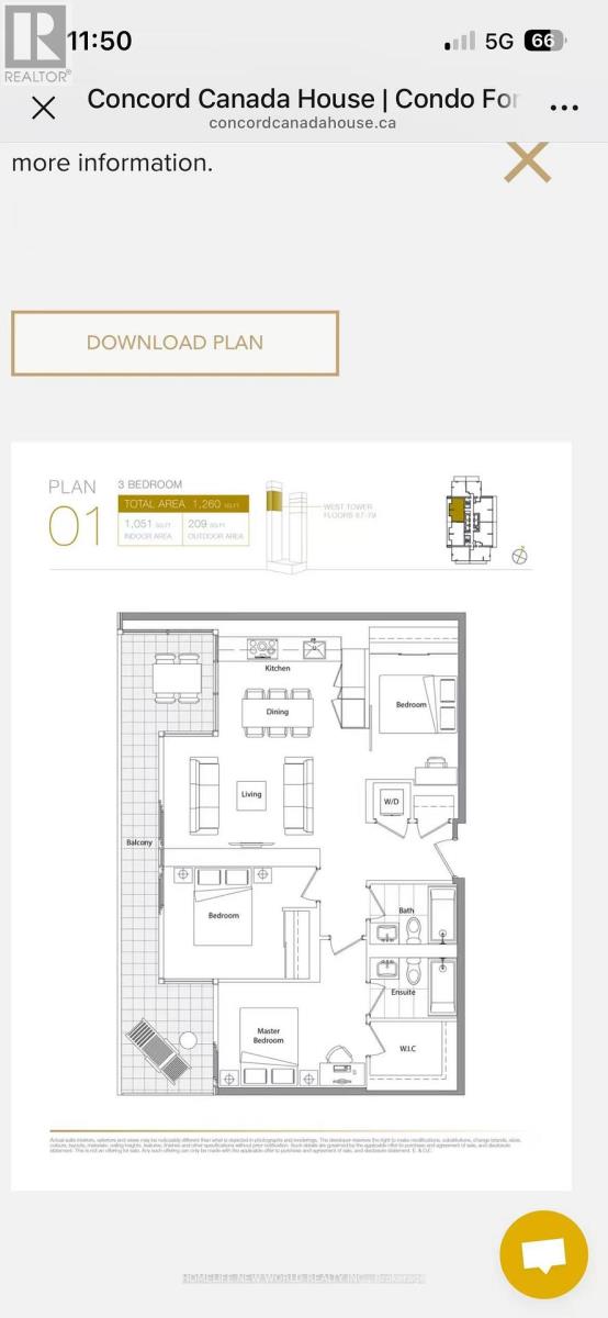 7201 - 3 Concord City Place Way, Toronto, Ontario  M5V 0X4 - Photo 29 - C12689368